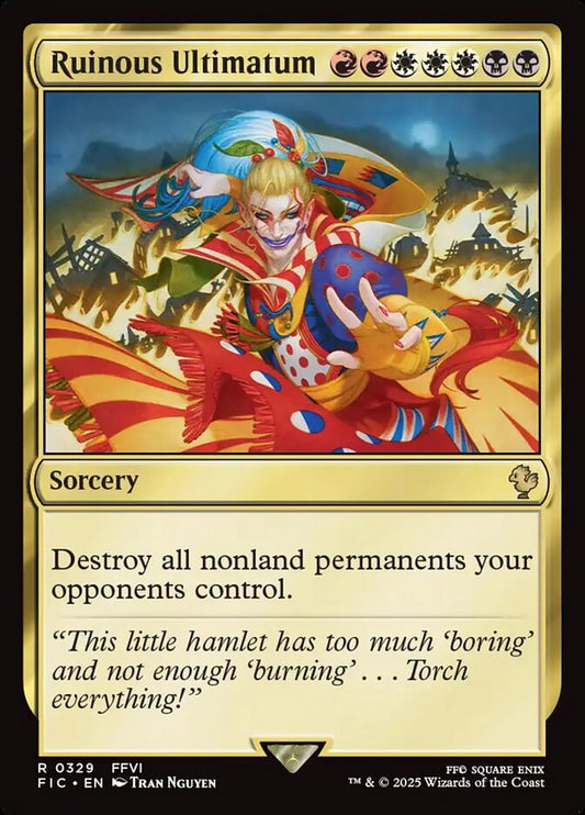 Ruinous Ultimatum front