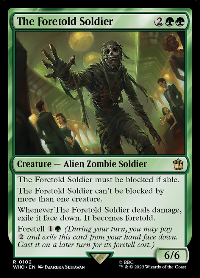 The Foretold Soldier front