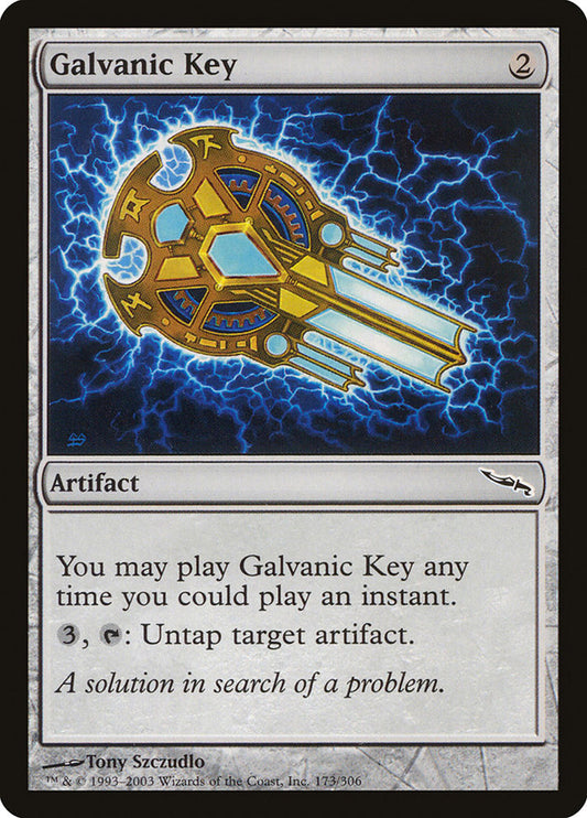 Galvanic Key front