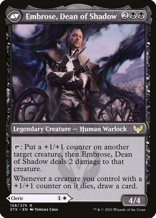 Shaile, Dean of Radiance // Embrose, Dean of Shadow back