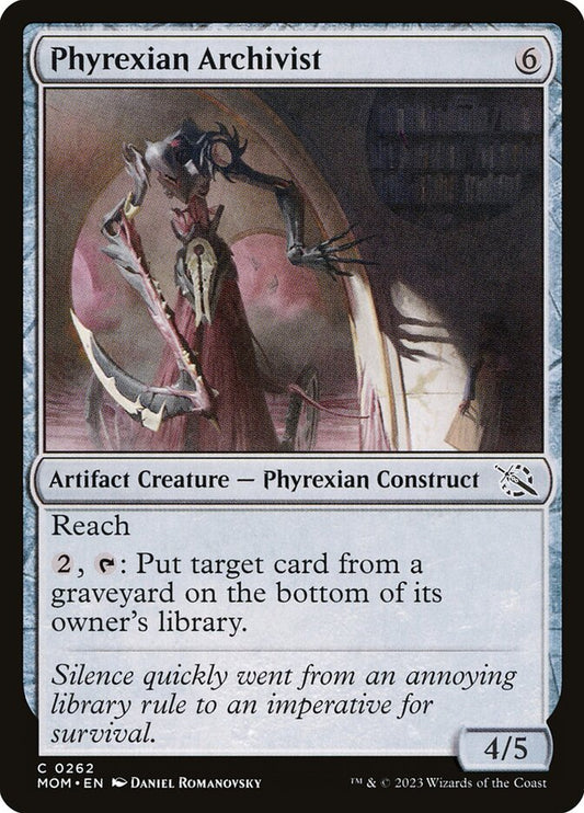 Phyrexian Archivist front