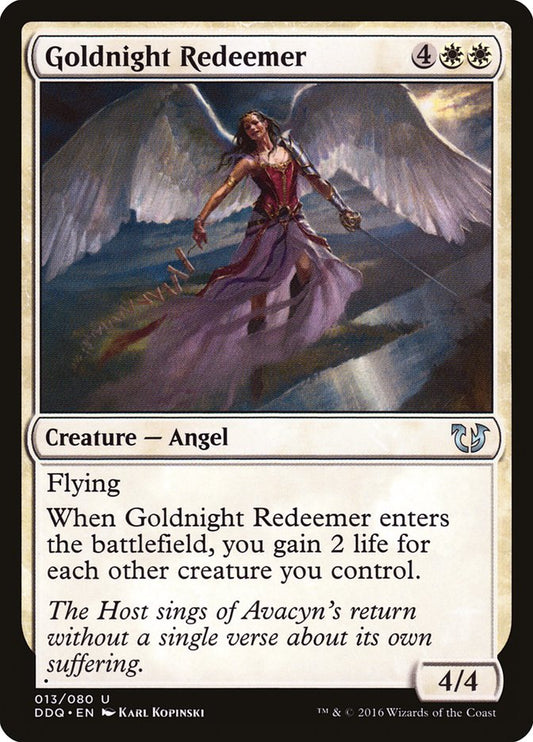 Goldnight Redeemer front