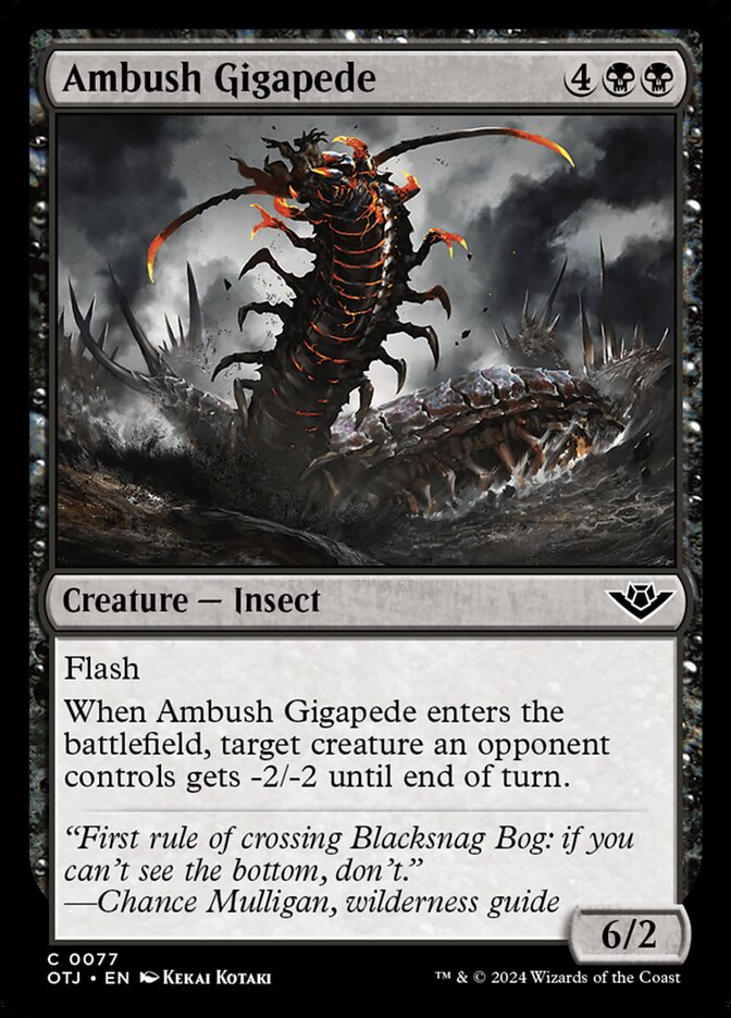 Ambush Gigapede front
