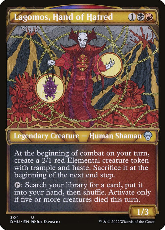 Lagomos, Hand of Hatred front