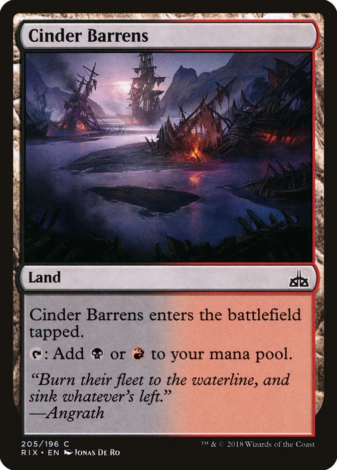 Cinder Barrens front