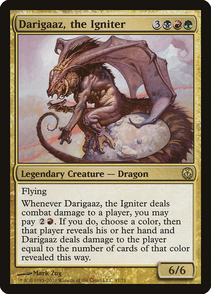 Darigaaz, the Igniter front