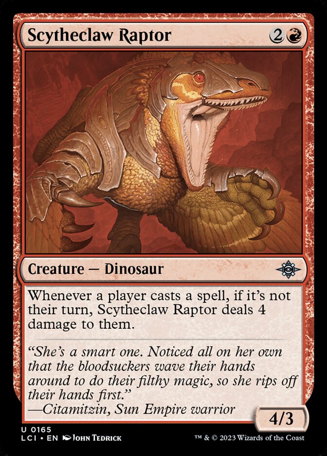 Scytheclaw Raptor front