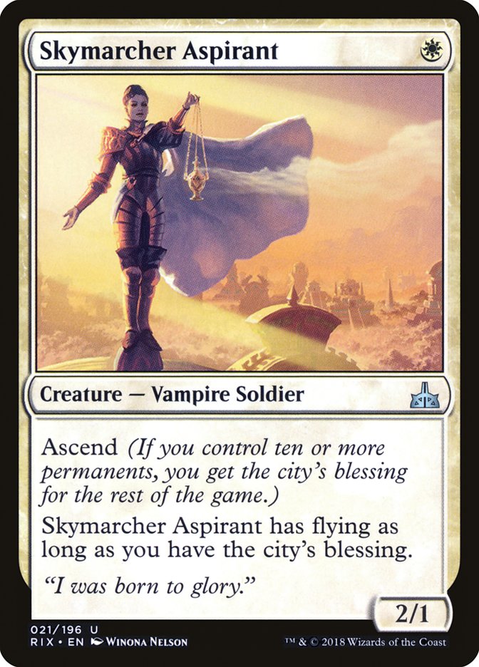 Skymarcher Aspirant front