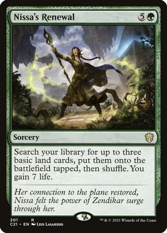 Nissa's Renewal front