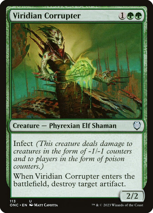 Viridian Corrupter front
