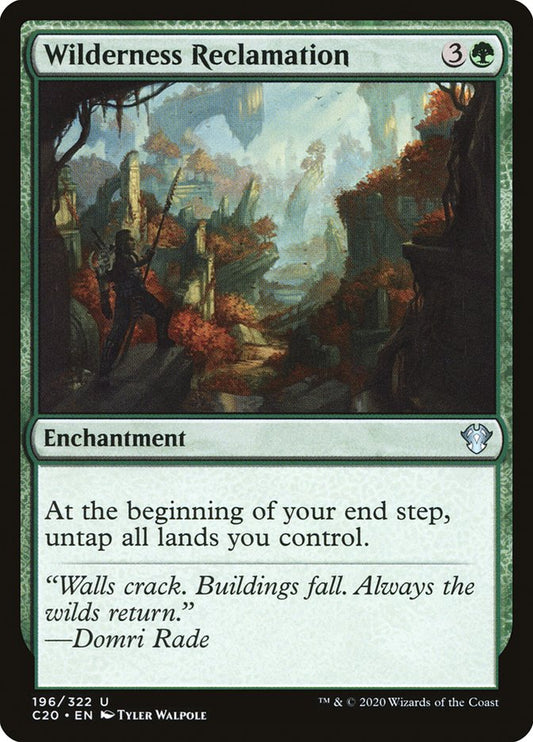 Wilderness Reclamation front