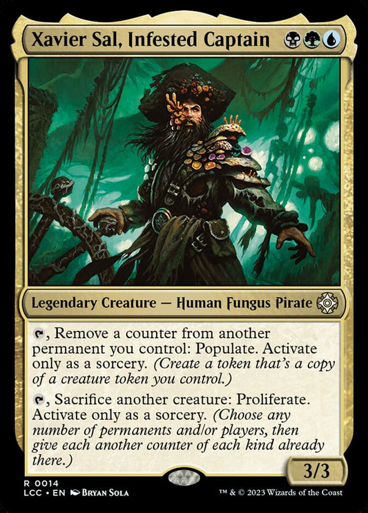 Xavier Sal, Infested Captain front
