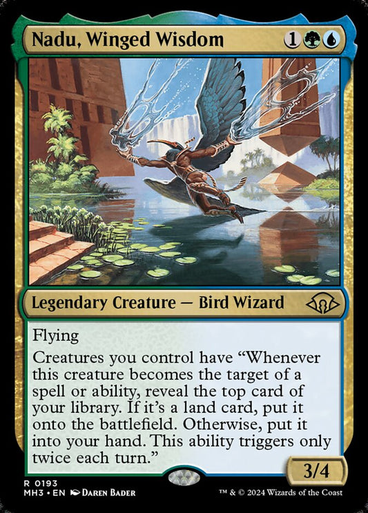 Nadu, Winged Wisdom front