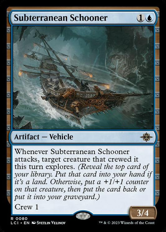 Subterranean Schooner front