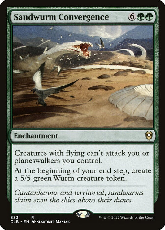 Sandwurm Convergence front