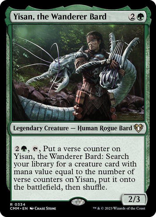 Yisan, the Wanderer Bard front