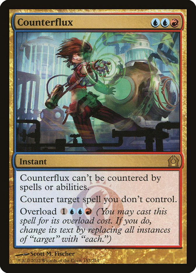 Counterflux front