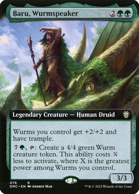 Baru, Wurmspeaker front