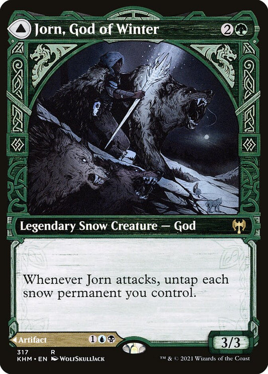 Jorn, God of Winter // Kaldring, the Rimestaff front