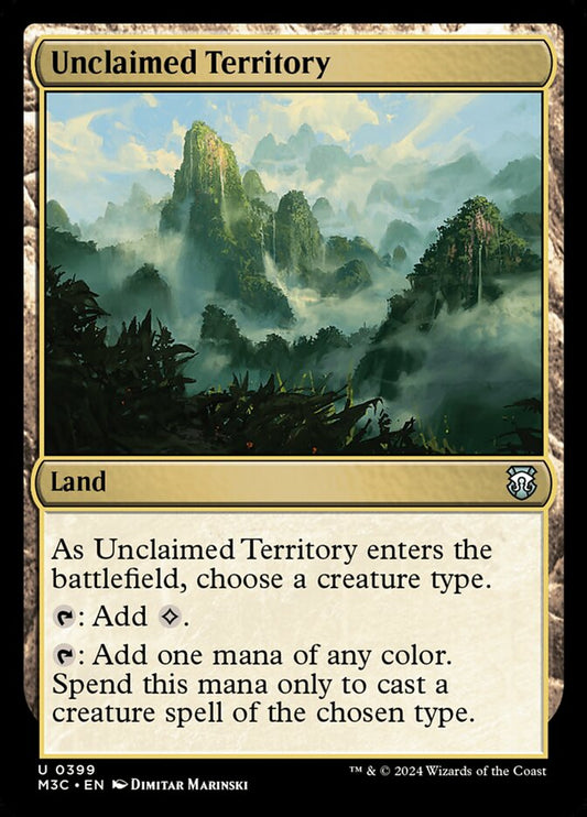 Unclaimed Territory front