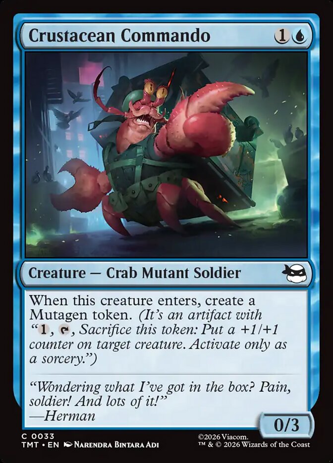 Crustacean Commando front