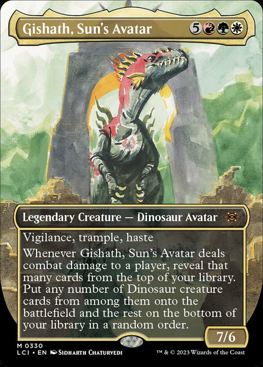 Gishath, Sun's Avatar front