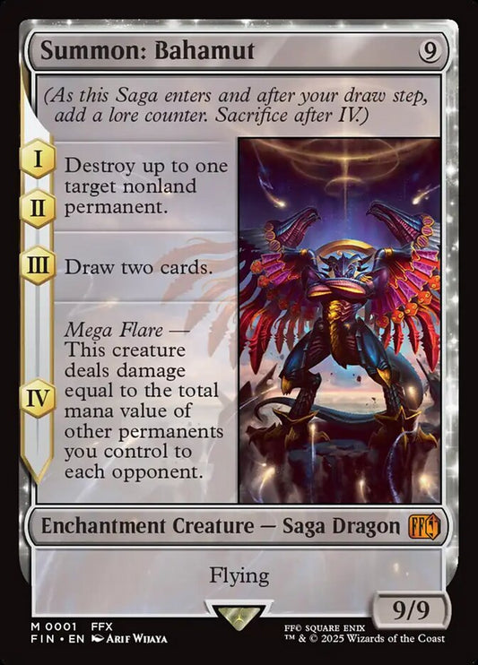Summon: Bahamut front