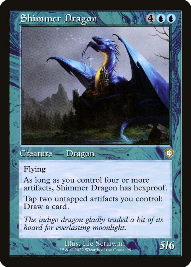 Shimmer Dragon front