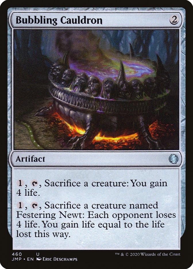 Bubbling Cauldron front