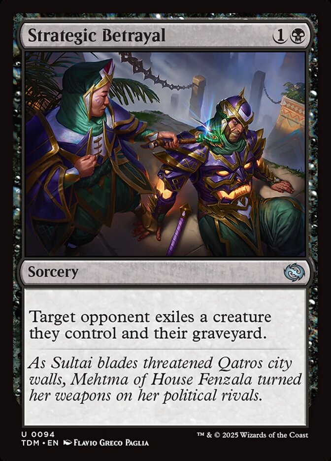 Strategic Betrayal front