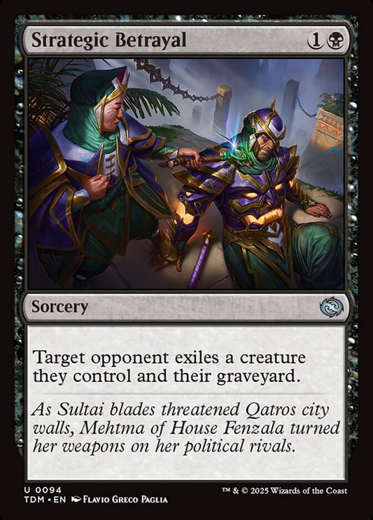 Strategic Betrayal front