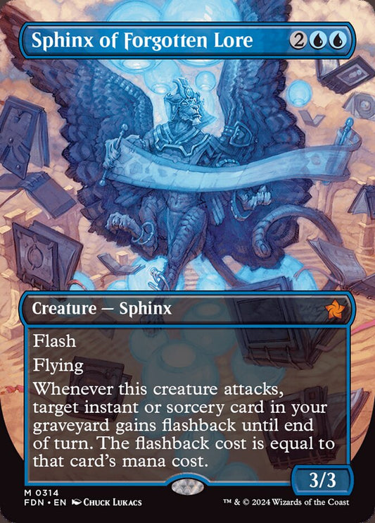 Sphinx of Forgotten Lore front