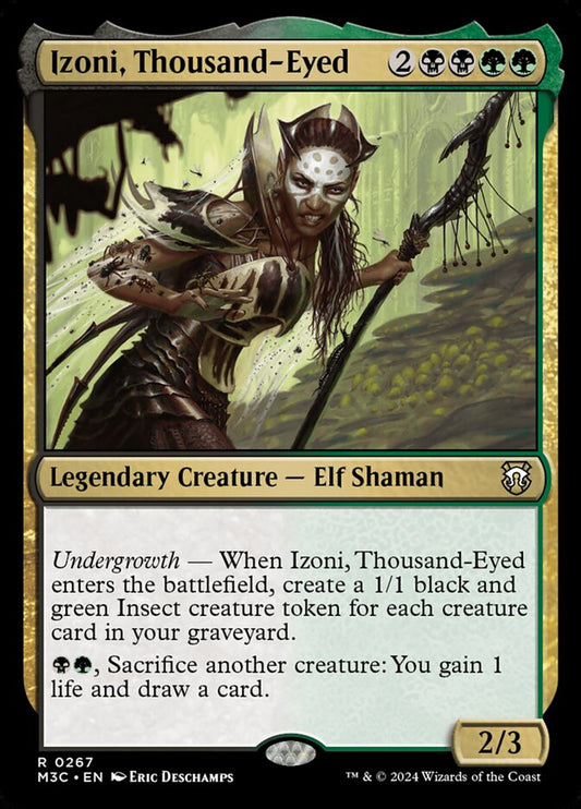 Izoni, Thousand-Eyed front