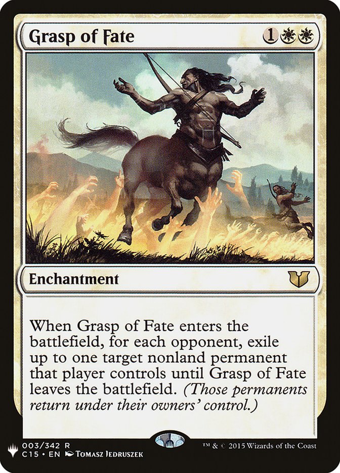 Grasp of Fate front