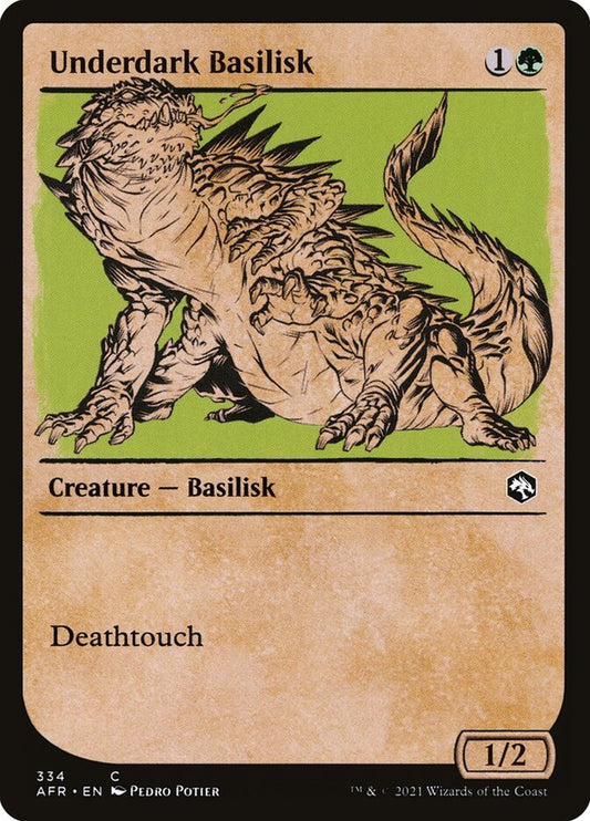Underdark Basilisk front