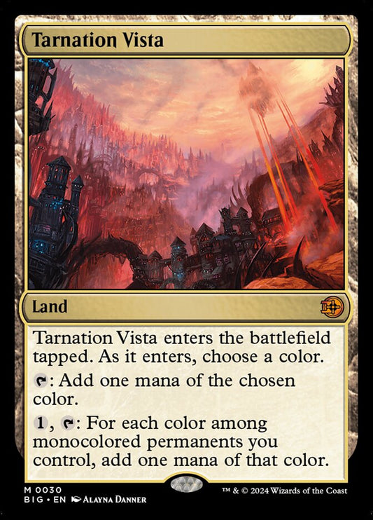 Tarnation Vista front