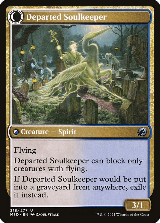 Devoted Grafkeeper // Departed Soulkeeper back