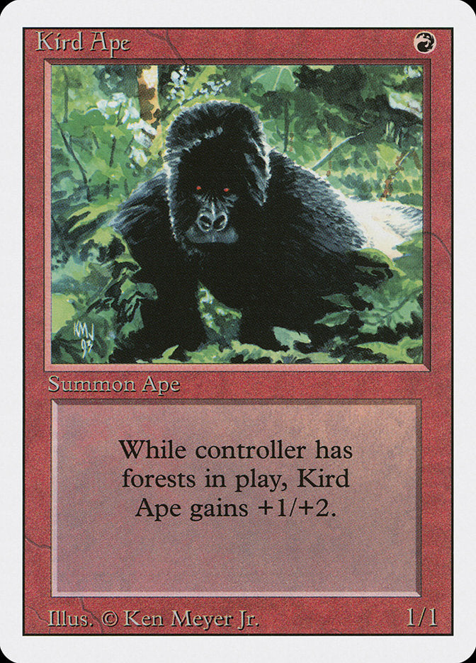 Kird Ape front