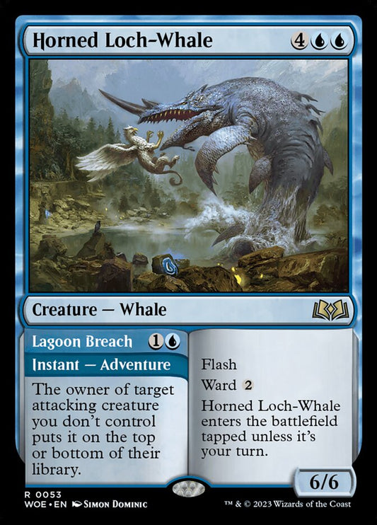 Horned Loch-Whale // Lagoon Breach front