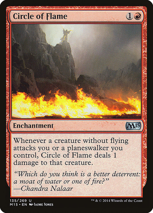 Circle of Flame front