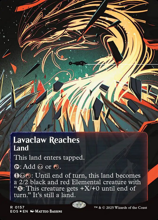 Lavaclaw Reaches front