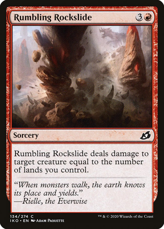 Rumbling Rockslide front