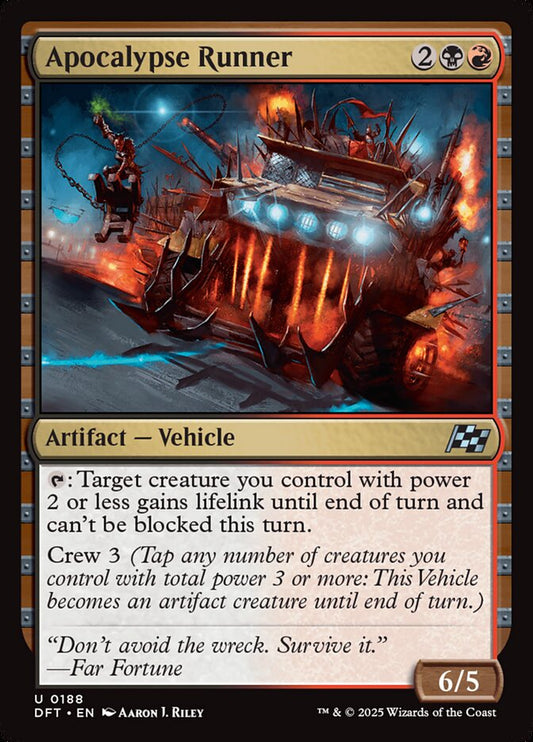 Apocalypse Runner front