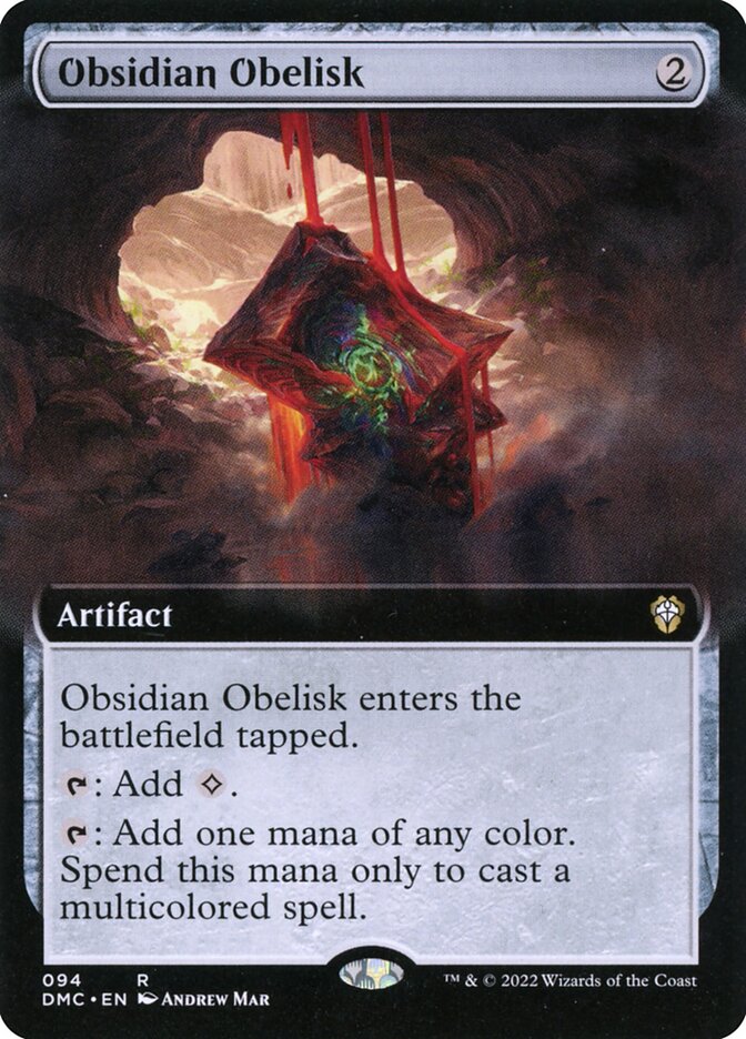 Obsidian Obelisk front