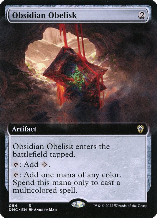 Obsidian Obelisk front
