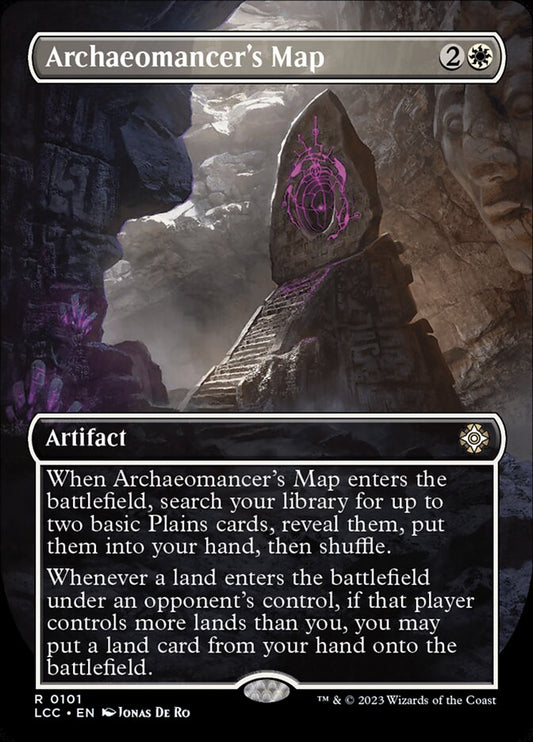 Archaeomancer's Map front