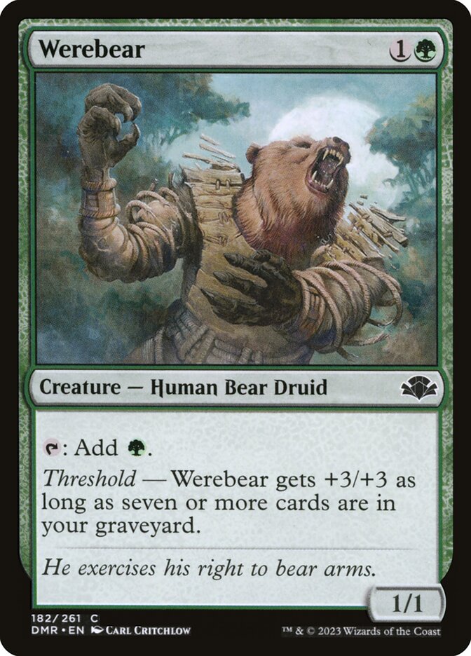 Werebear front