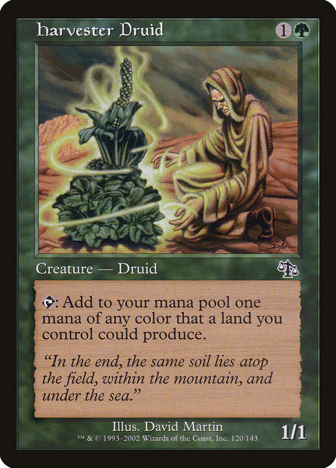 Harvester Druid front
