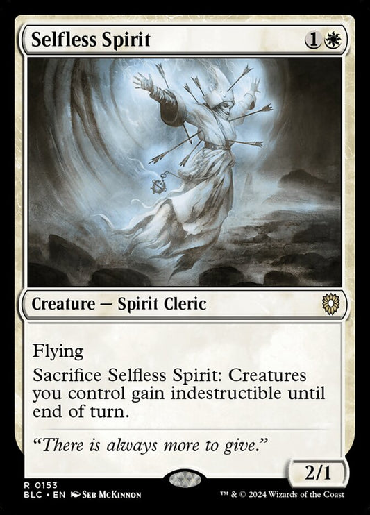 Selfless Spirit front