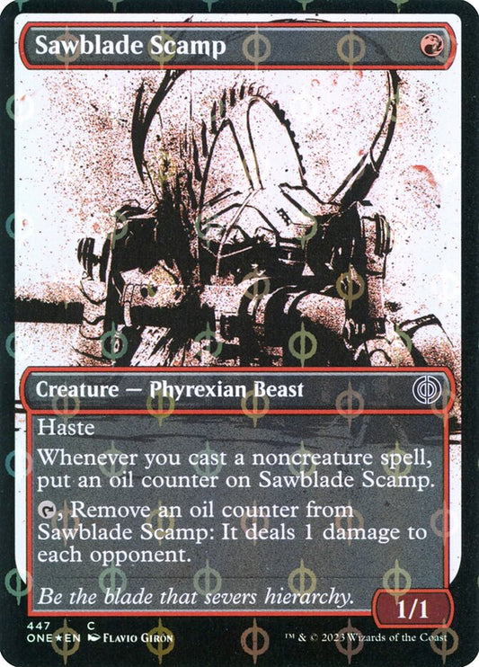 Sawblade Scamp front